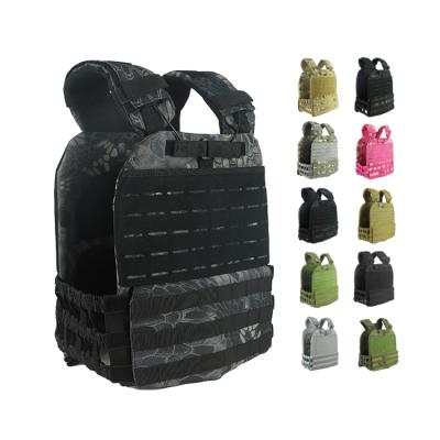 China Tactical Military Adjustable Gym Fitness Workout Vest Tactical Weighted Plates for sale