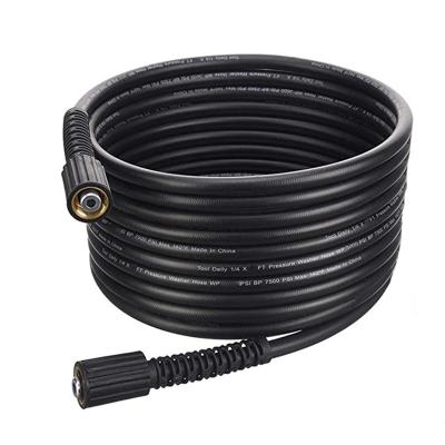 China Hot Sale K2-K7 10m PVC+PE Smooth Surface High Pressure For Cleaning Machine Jet Washer Hose For Washer Hose for sale