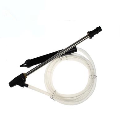 China PVC+PE Jetting Gun Sand Blaster Wet Blasting Seal Sandblasting Kit High Pressure for sale