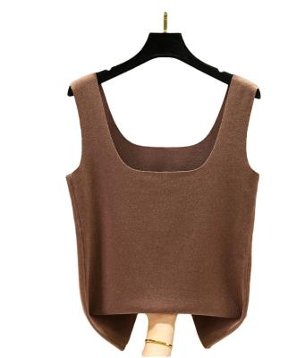 China New Best Selling Autumn And Winter Women&'s Thick Vest Breathable No Trace Thermal Underwear for sale