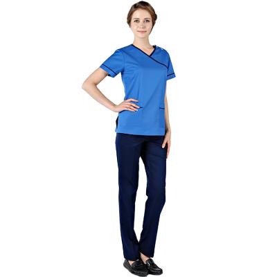 China Custom Anti-pilling Crack Making Hospital Uniforms Nurse Uniform for sale