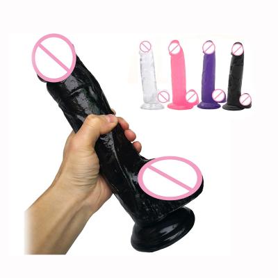 China Strap On Dildo Wholesale 10.43 Inch Giant Artificial Plastic Penis For Women Sex Toys Dick Realistic Big Dildo Huge Lesbian Suction Cup for sale