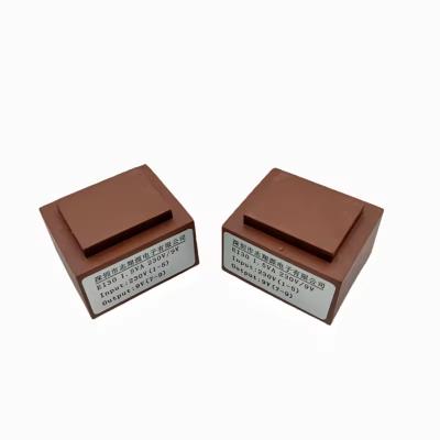 China EI30 Verkapselter Niederfrequenztransformator Mini Versiegelter Stecker PCB-Board Epoxy-Potting-Transformator zu verkaufen