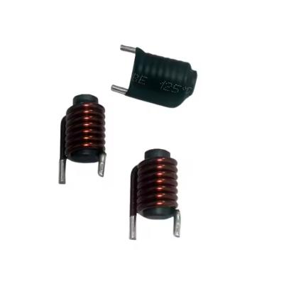 China DIP Pure Copper Magnetic Ferrite Rod Core Power Inductor Bar DC Filter Power Inductor for sale