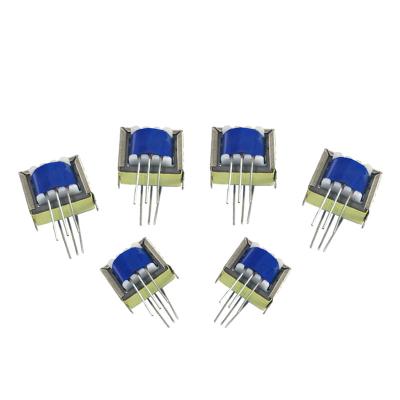 China EI14 Audio Power Low Frequency Transformer Fixed With Iron Clip Soft Feet 3+3 for sale