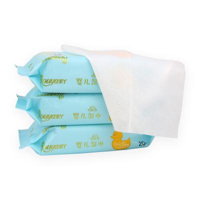 China Extra Soft Wet Wipes Production Line Custom Mini Biodegradable Single Wet Wipes Baby for sale