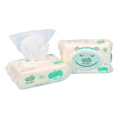 China Wholesale Baby Skin Cleaning Pamper Baby Wipes Unscented Oragnic Baby Wet Wipes For Sensitive Baby for sale