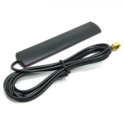 China Remote Control Signal Car Sticker Antenna 433MHz Patch Antenna For 433 MHz Radio Receiver 115.5mm*21.5mm*5.5mm for sale