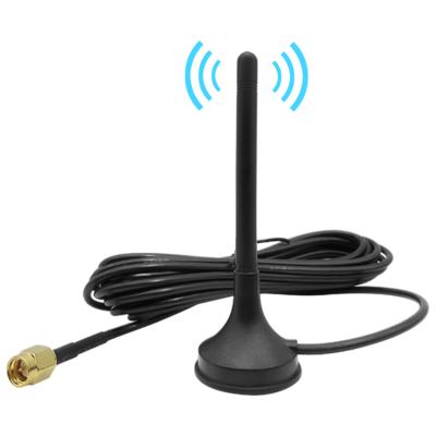 China 11cm GSM Antenna SMA Magnetic Base Plug Connector Helical Magnetic Antenna 62*109mm for sale