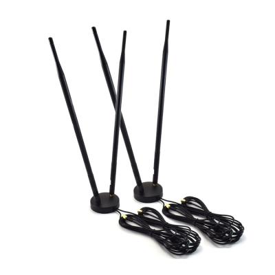 China 9dBi Omni Mount Antenna 3G/4G Directional High Gain Magnetic Communication Whip Antenna HAS-1921MSH for sale