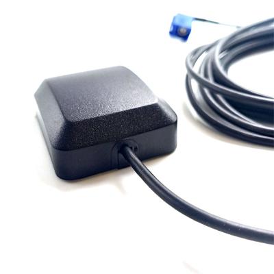 China Plastic GPS gps gps antenna glonass active antenna car magnetic bass antenna with SMA/Fakra connector for sale