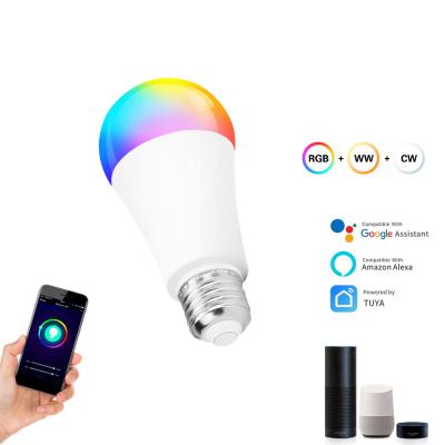 China Hotel Android IOS White Lights For Google Home 800Lm Brightness Wifi Smart Bulb And Color Temperature Freely Adjusted for sale