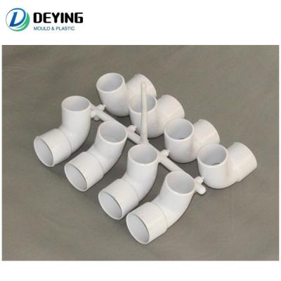 China Custom Plastic Eight Cavity Elbow Pipe Fitting Plastic Injection Mold for sale