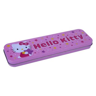 China Schools & Custom Printed Offices Tin Pencil Case, Wholesale Pencil Metal Tin Box for sale