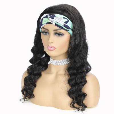 China Curly Curly Cheap Short Hair Wigs Human Hair Wigs Hair Band For Women for sale