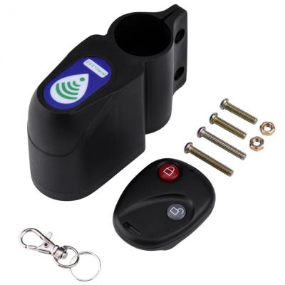 China New Bicycle Lock Remote Control Alarm Lock Anti-theft Sports Alarm Lock for sale