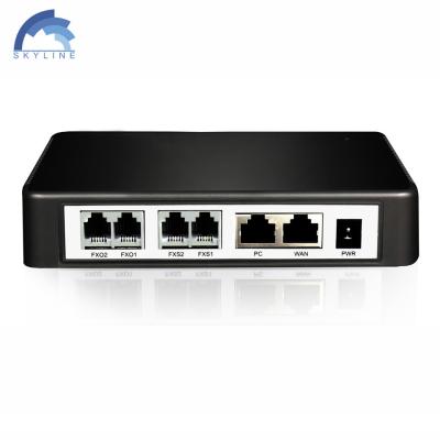 China Cheap Price Anterisk FXS FXO VOIP FXO Gateway With 2/4 FXO Ports 30*150*109 mm for sale