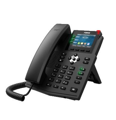 China The X3U IP phone 20-sip line, three-way conferencing with 2.8 inch color screen and supporting POE and EHS wireless headset X3U for sale