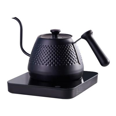 China Multi-temperature Rotation Control Akimita 360 Degree Base Kettle Gooseneck Coffee Kettle Electric Tea Kettle for sale