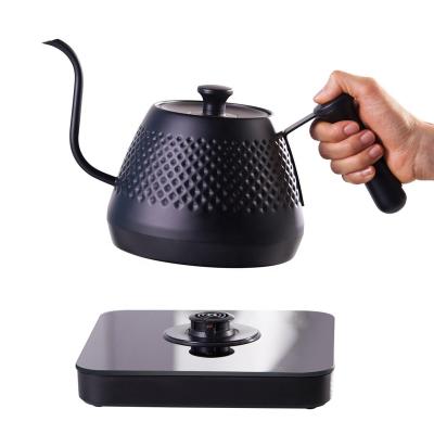 China Keep Goose Neck Warm Stainless Steel Digital Smart Kettle Pour Over Coffee Tea Temperature Control Gooseneck Electric Kettle for sale