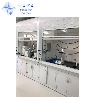 China Custom Lab Field Color CE Stainless Steel Ductless Lab Fume Hood for sale