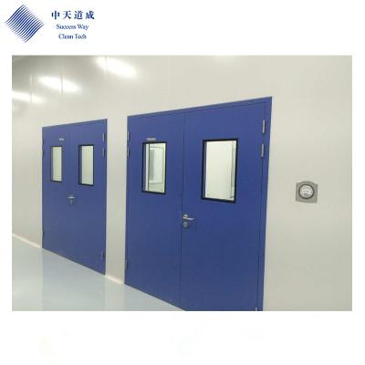 China GMP Modular Clean Room Door Dust Proof Deposit for sale