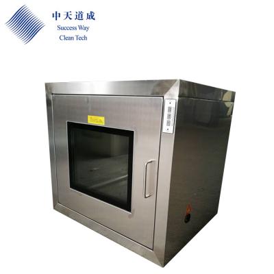 China Passive Cleanroom Type CE GMP Isolation Sterilizer Pass Box With CE for sale