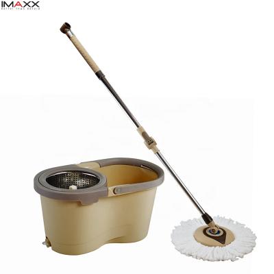 China Sustainable High Quality Microfiber 360 Mop With Cleaning Bucket for sale