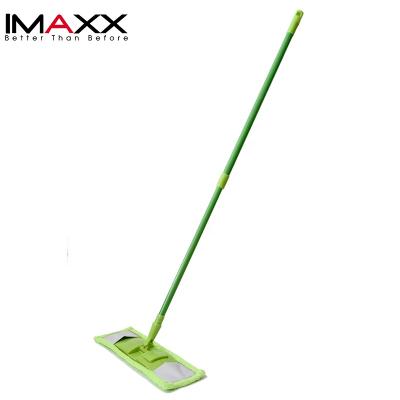 China Sustainable High Quality Adjustable Ceiling Microfiber Flat Folding Cleaning Mop for sale