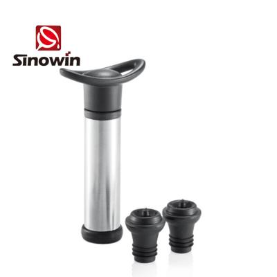 China Newest Sustainable Design Wine Vacuum Pump Bottle Stopper for sale