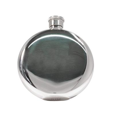 China Corrosion And Rusting Resistant Water Bottle 5oz Stainless Steel Bar Wine Flask Hydraulic Insulated Hip Flask for sale