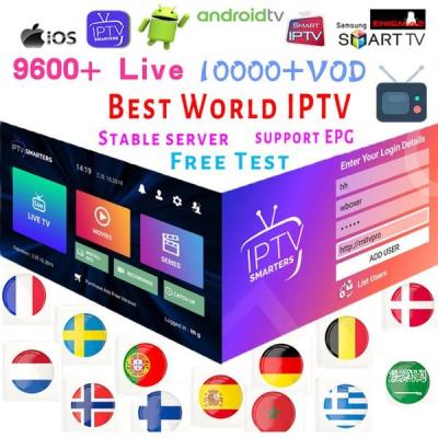 China Android box iptv 12 months free trial m3u subscription Android TV IPTV XXX Xxx list for sale