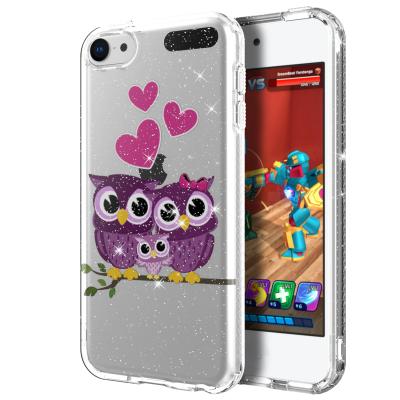 China Anti-fall couple owls cute cartoon character pink pc+tpu hard cover animated cool stylish fashion phone case for kids child teens girl for sale