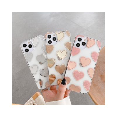 China Hard Anti-drop Cell Phone Case For iPhone XS Max XR X XS 7 8 Plus Lovely Circle 12 Max Cute Customization Mini 11 Pro 12ProMax Back Cover for sale