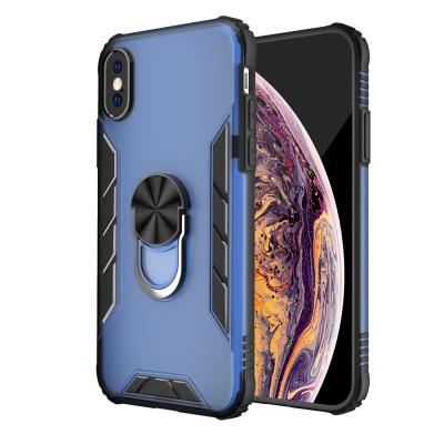 China Anti-drop For iPhone XR Phone Shockproof Cover Kickstand Hybrid Phone Case For iPhone XS Max for sale