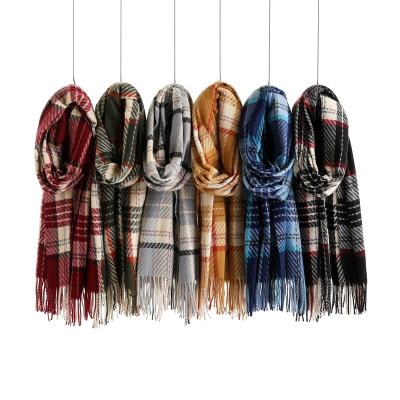 China 2021 High Quality Custom Color Autumn And Winter Cozy Scarves Shawl For Women for sale