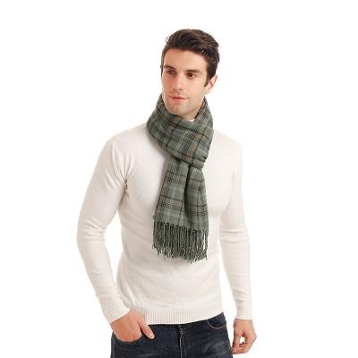 China 2021 New Style Winter Skin-friendly Warm Wholesale American European Fashion Scarf For Men for sale