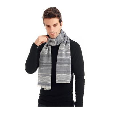 China Newest Scarf Casual Plaid Scarf For Mens Cashmere Cotton Scarves Winter Male Shawls for sale