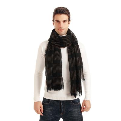 China European American New Design Wholesale Scarves For Men 100% Polyester Shawls for sale