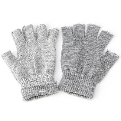 China Wholesale Ladies Computer Winter Half Finger Knitted Magic Knitted Gloves For Gift for sale