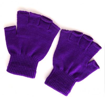 China Fashion Christmas Winter Holiday Winter Thicker Warm Sale Fingerless Knitted Half Finger Knitted Gloves for sale