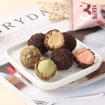 China Sunssi 55G Franzzi Vina Cookie Ball Food Cart Normal Wholesale Chinese Delicious Snacks Crispy Wheels Cookies for sale