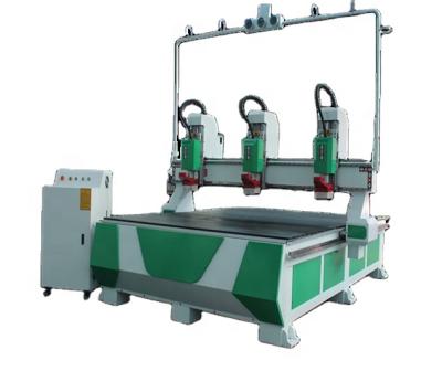 China Factory 4x8 ft 4 Axis CNC Router Woodworking Engraving Machine 1325 CNC Router Machine for sale