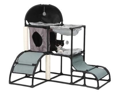 China Modern Living Furniture Cat Tree Simple Design Cat Scratch Post for sale