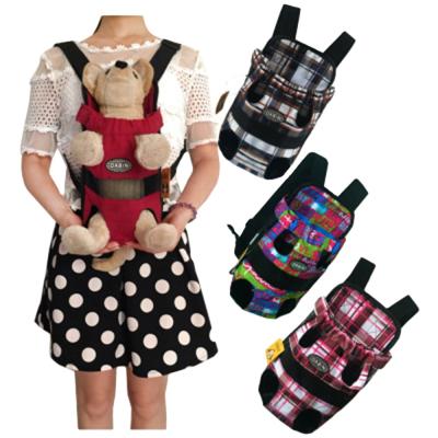 China New Design Front Cat Dog Backpack Convenient Outdoor Travel Pet Viable Carrier Bag for sale