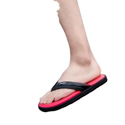 China Fashion Trend Custom Made Flip Flops For Men's Beach Slippers PVC Cheap Customized Comfortable Fancy Slippers High Quality for sale