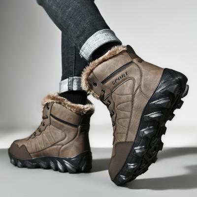 China 2021 New style Anti-odor winter snow increasing fashionable shoes and warm cotton waterproof wholesale boots for sale