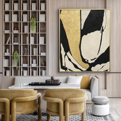 China Abstract Factory wholesale Customized pictures for living room wall decoration oil hand painting simple modern canvas painting wall art for sale