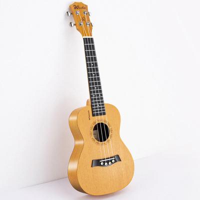 China 23 Inch Hawaiian Ukulele Supports Customization On Sale Ukulele Guitar Unpolished Natural Ukulele Acoustic Guitars for sale