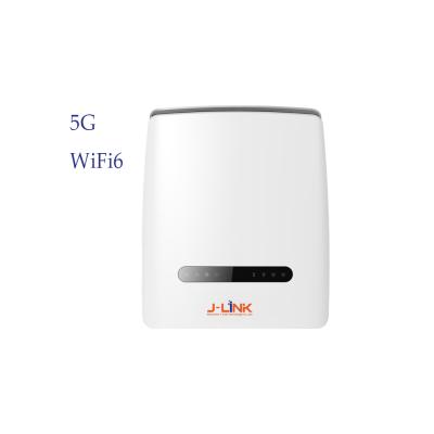 China J Link LR502AX 5g Sim Card Slot Router 11ax Joint Standard Port DC12V 3A CPE 5G Gigabit Ethernet Wireless Router for sale